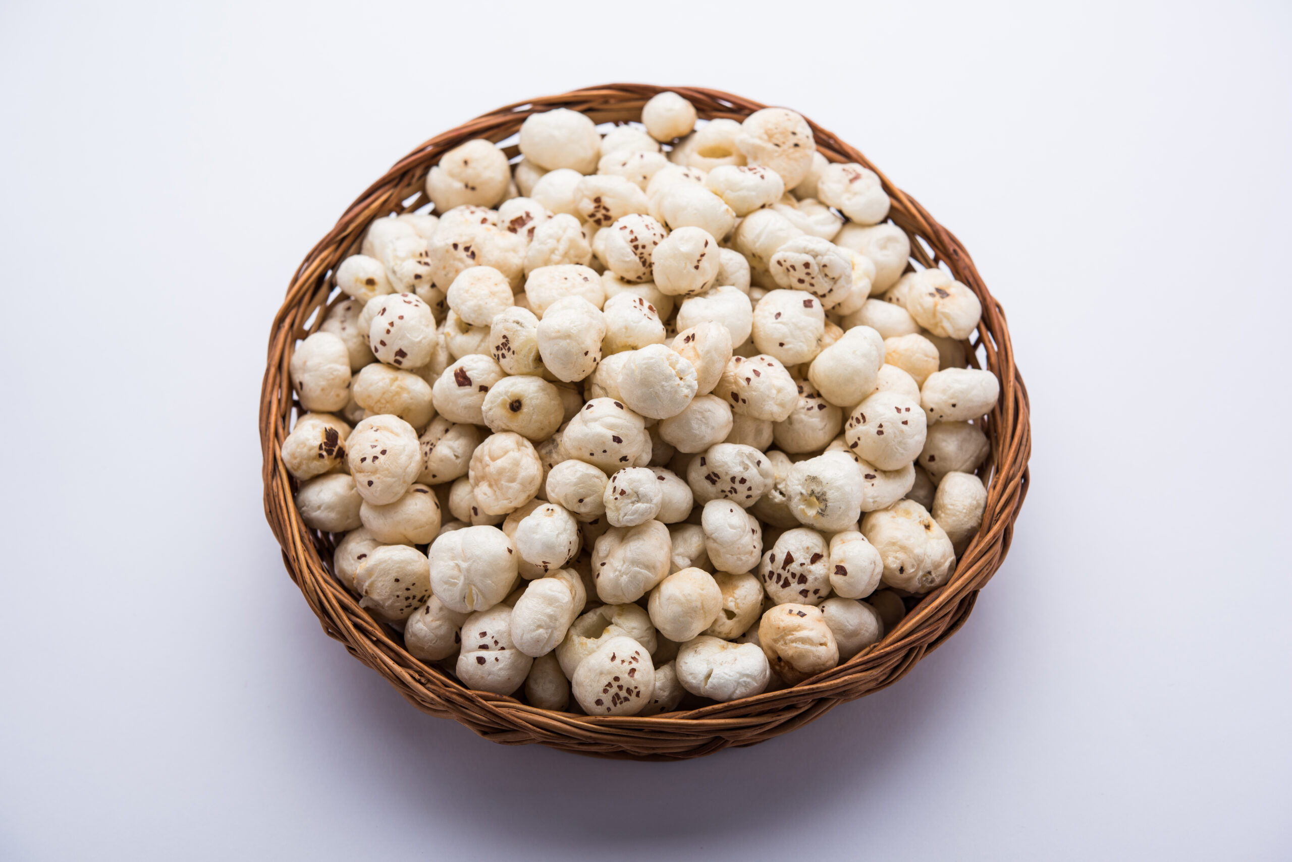 fox nuts, popularly known as makhana, are a healthy snack option